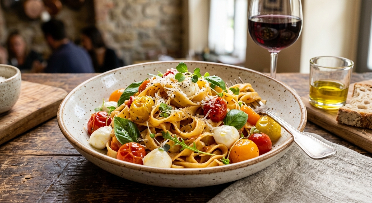 Authentic Italian Pasta Gourmet Dish